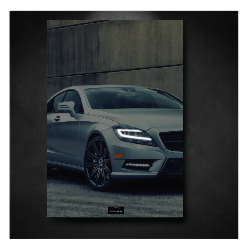 Tableau NÉON Mercedes AMG CLS 63S