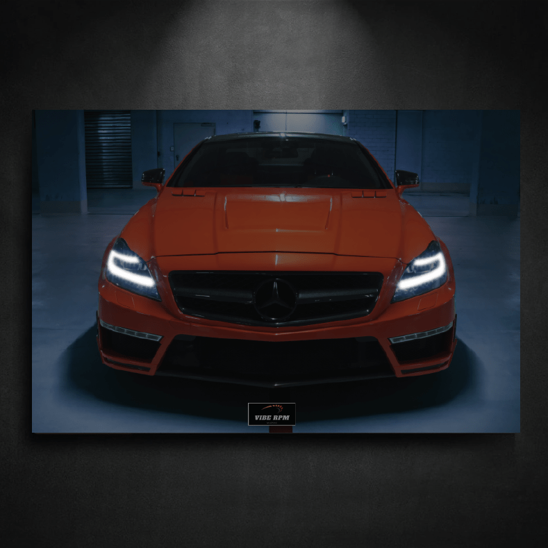 Tableau NÉON Mercedes AMG CLS 63S