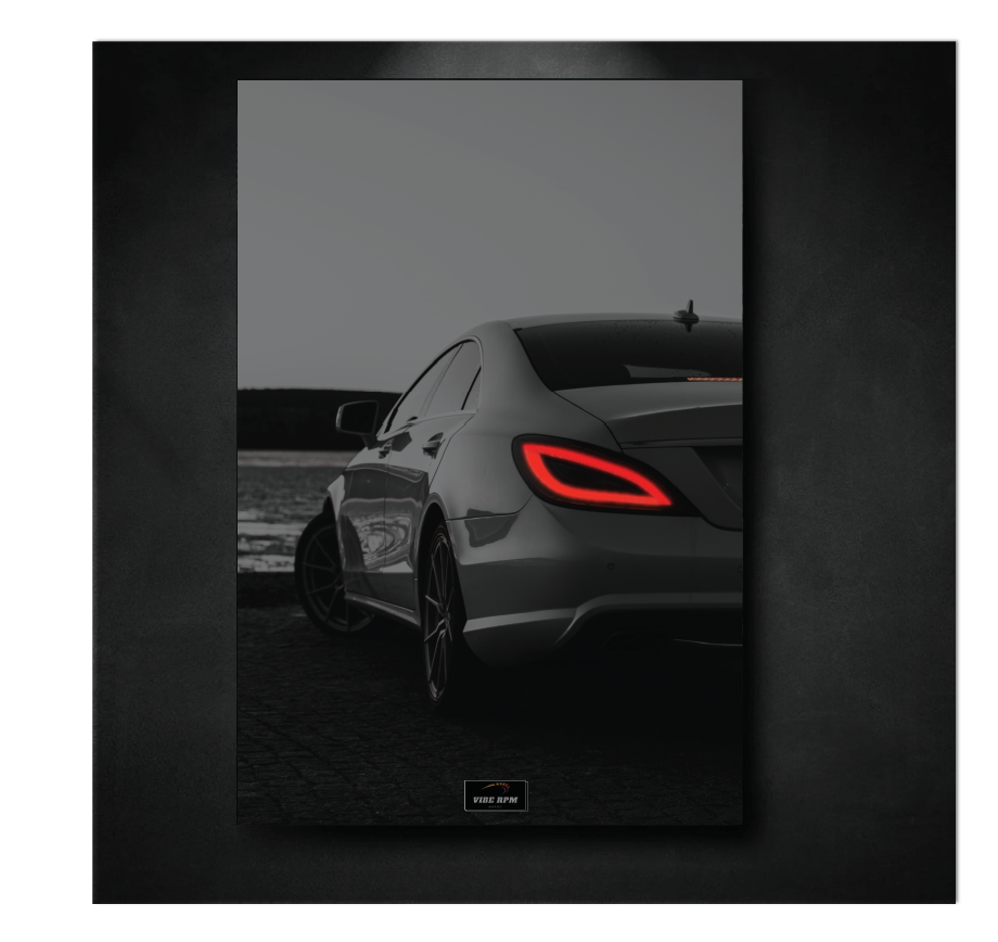 Tableau NÉON Mercedes AMG CLS 63S