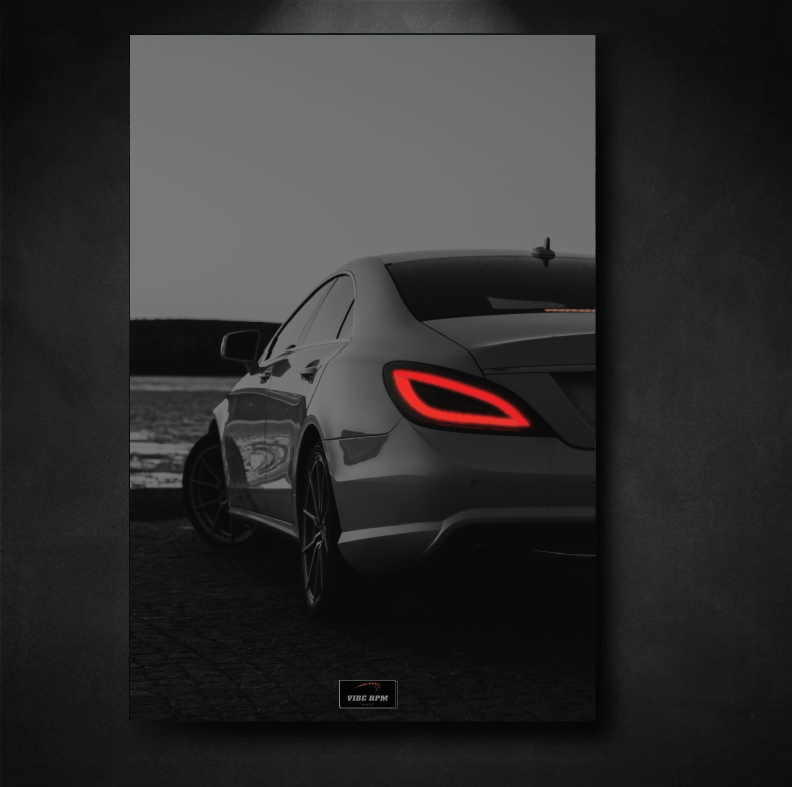 Tableau NÉON Mercedes AMG CLS 63S