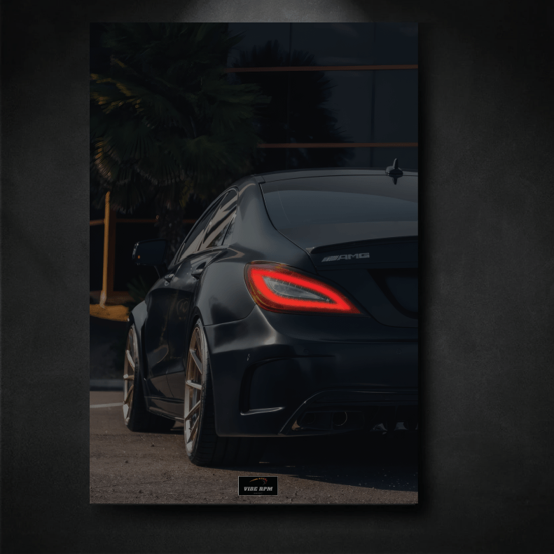 Tableau NÉON Mercedes AMG CLS 63S