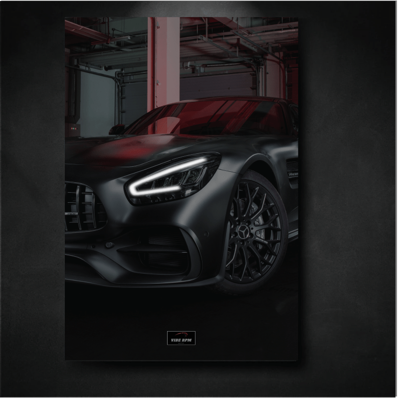 Tableau NÉON Mercedes AMG GT R