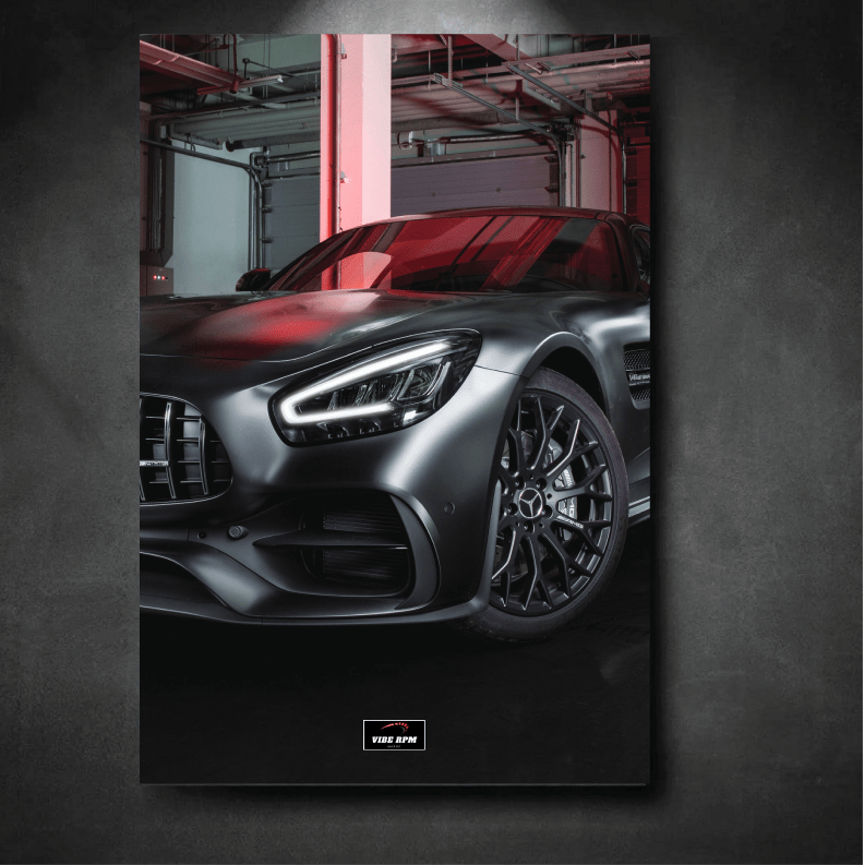 Tableau NÉON Mercedes AMG GT R