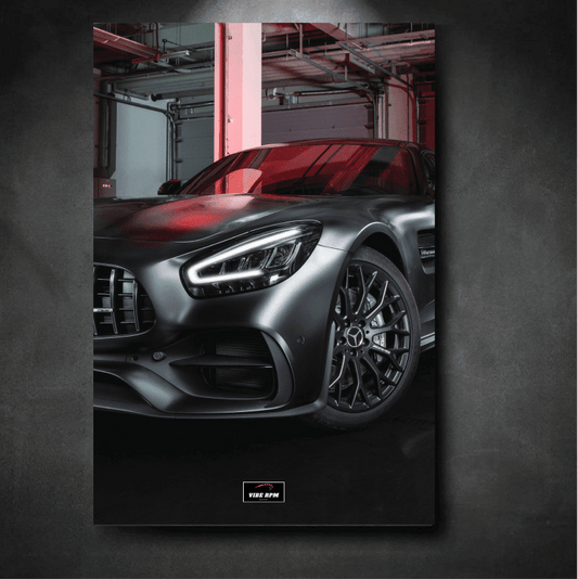 Tableau NÉON Mercedes AMG GT R