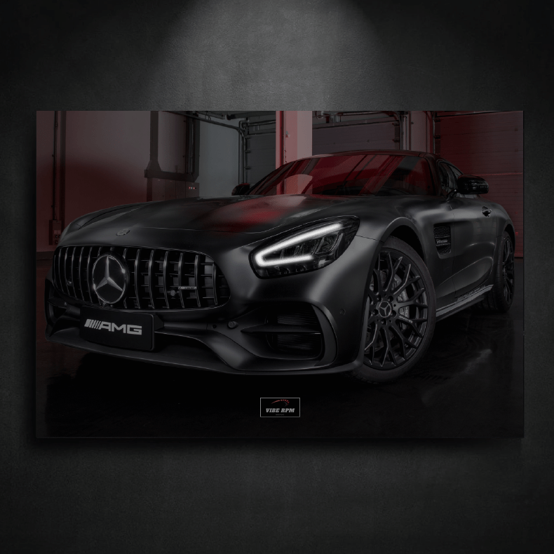 Tableau NÉON Mercedes AMG GT R