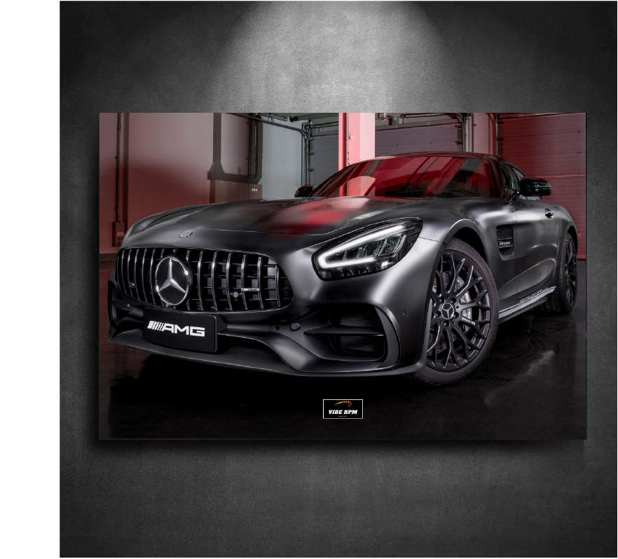 Tableau NÉON Mercedes AMG GT R