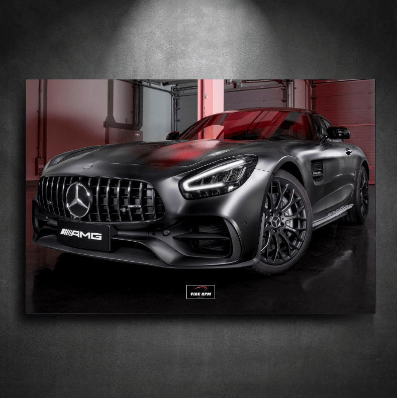 Tableau NÉON Mercedes AMG GT R
