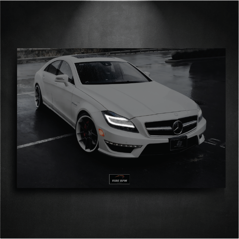 Tableau NÉON Mercedes AMG CLS 63S