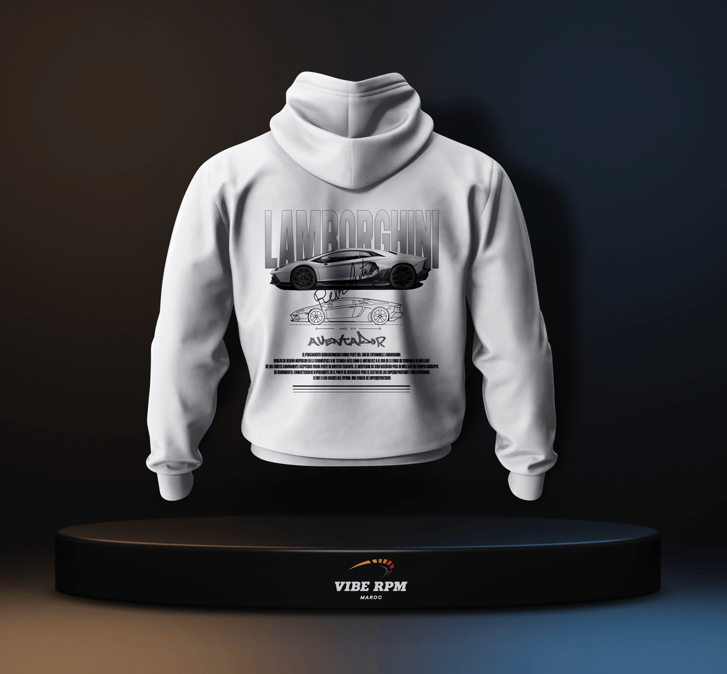 Hoodie Lamborghini Aventador