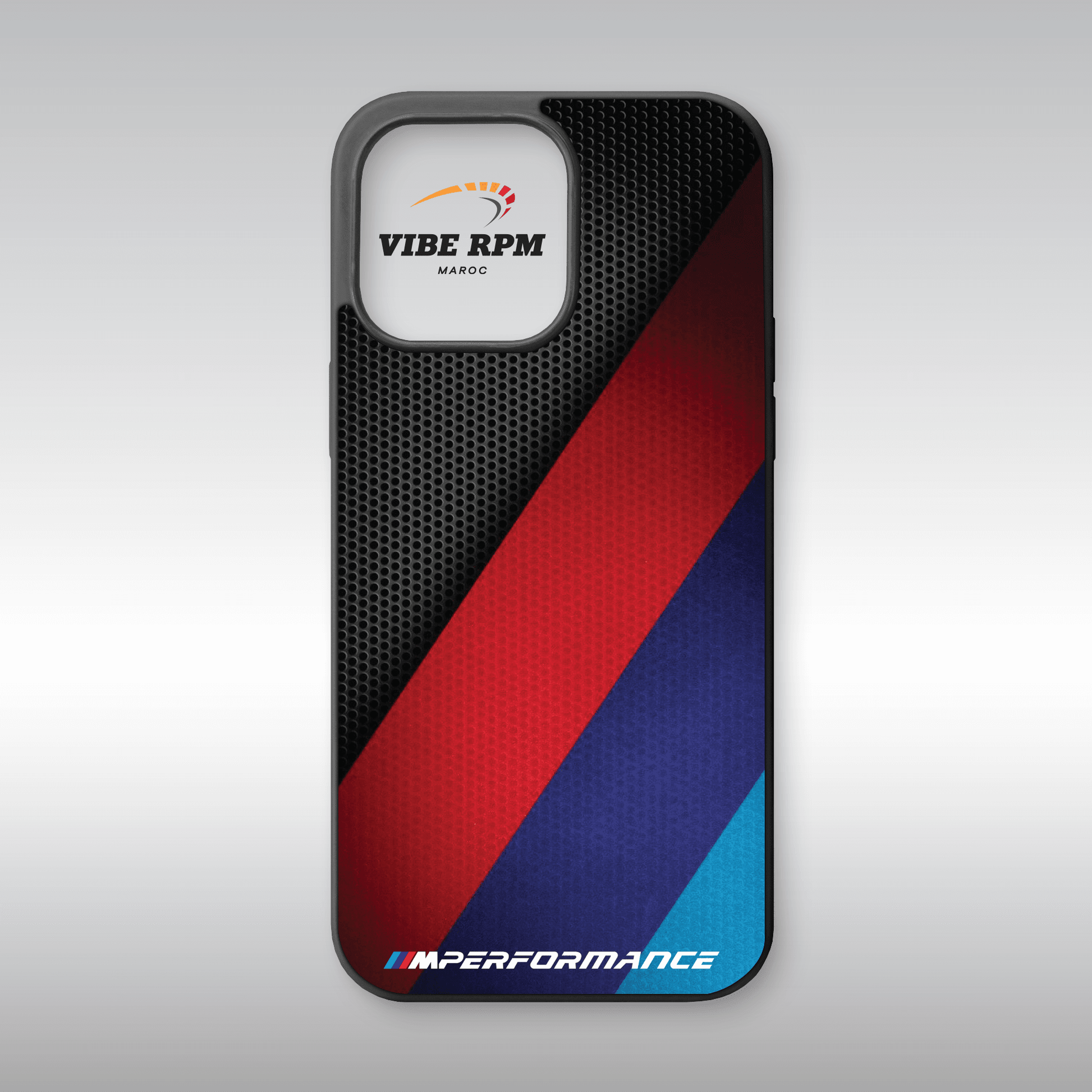 Coque téléphone BMW Performance VibeRPM, design sportif et élégant, finition matte, silicone premium, protection anti-chocs, livraison gratuite