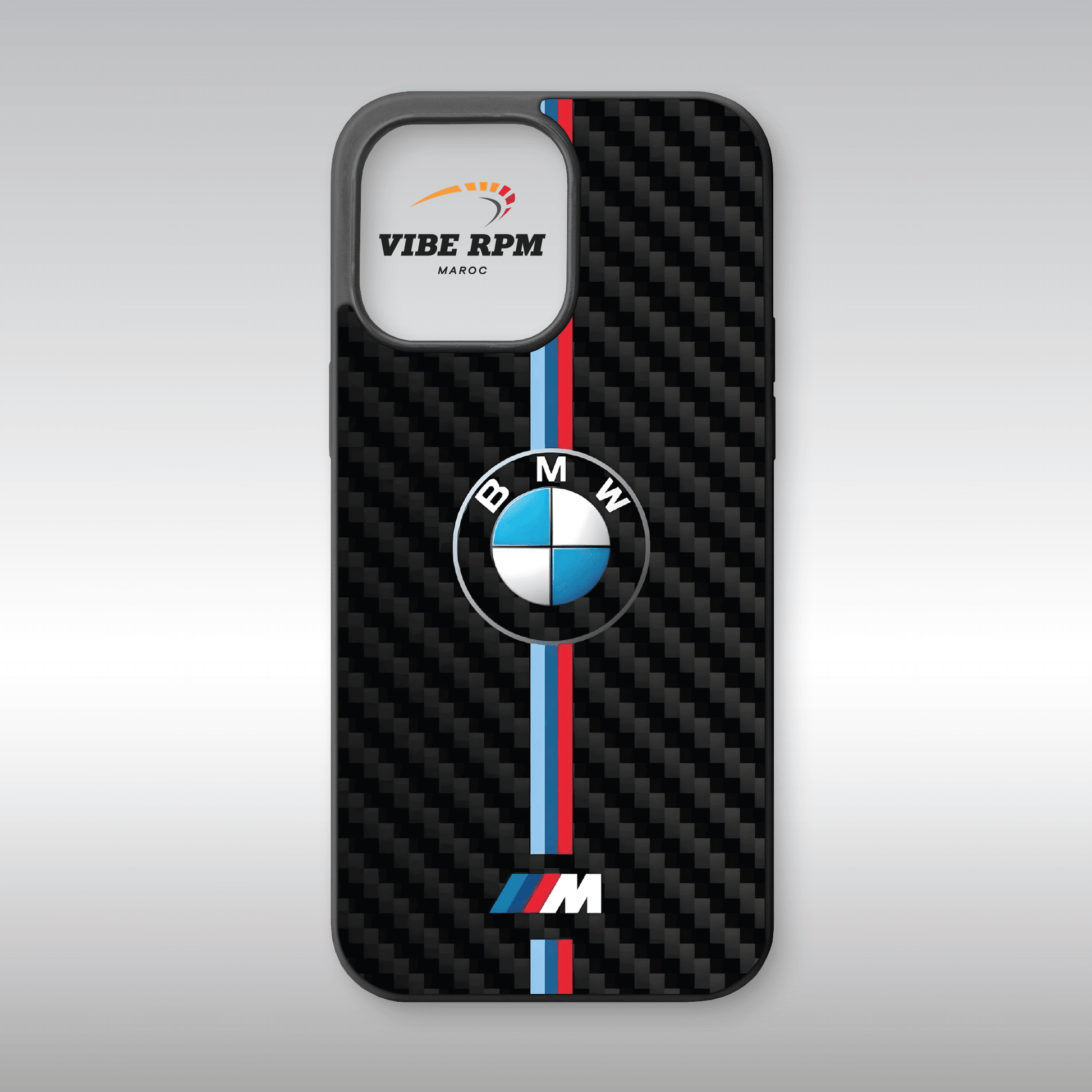 Coque téléphone BMW VibeRPM, design simple et élégant, finition matte, silicone premium, protection anti-chocs, livraison gratuite