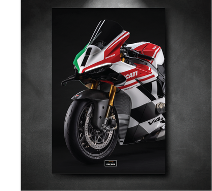 NEON Painting Ducati Panigale V4