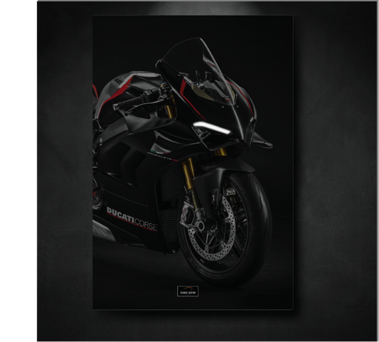 NEON Painting Ducati Panigale V4