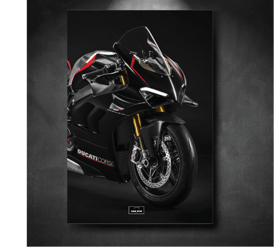 NEON Painting Ducati Panigale V4