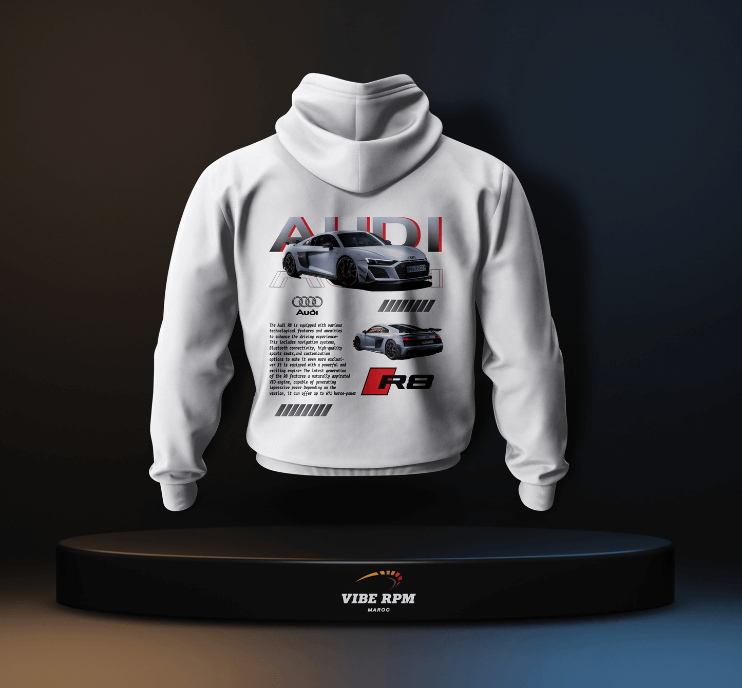 Hoodie Audi R8