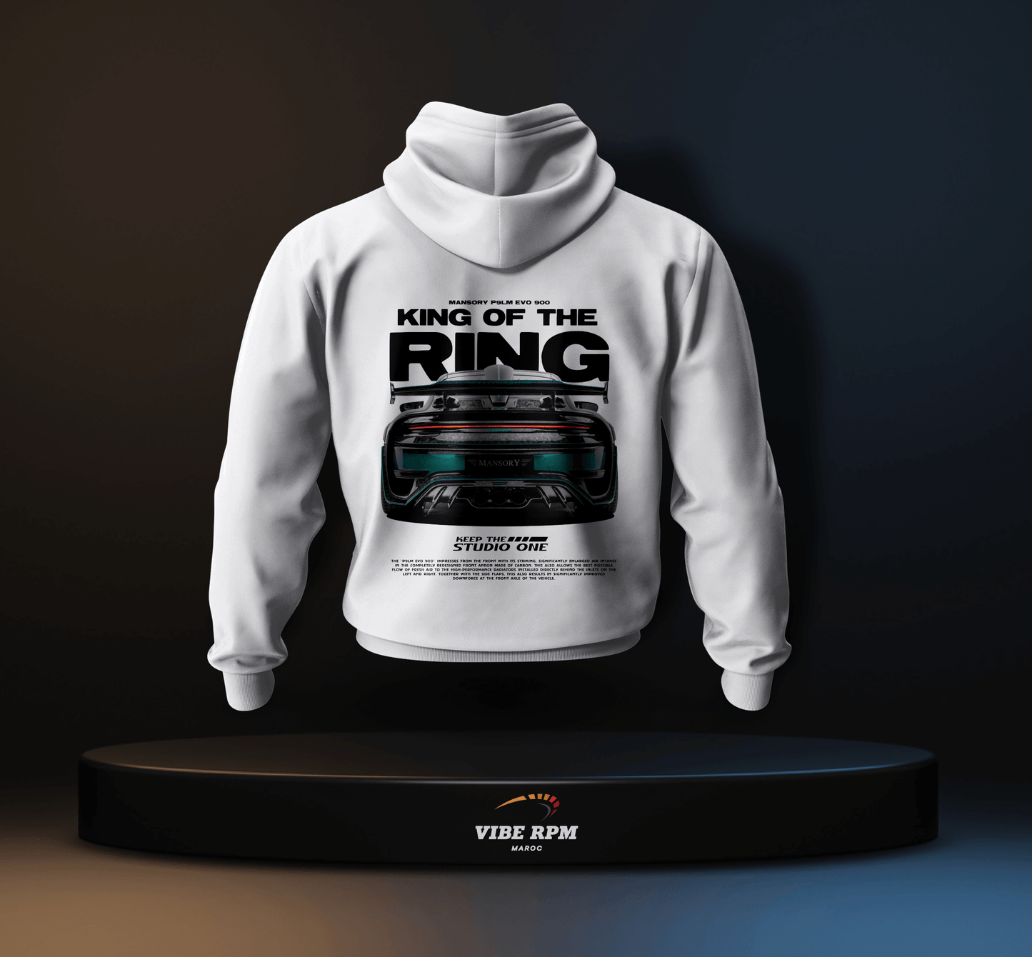 Hoodie Porsche Mansory P9LM EVO 900