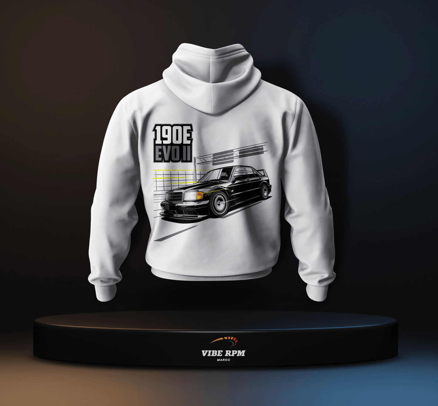 Hoodie Mercedes 190E