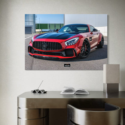 Tableau NÉON Mercedes AMG GT S