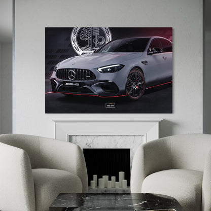 Tableau NÉON Mercedes AMG c63s