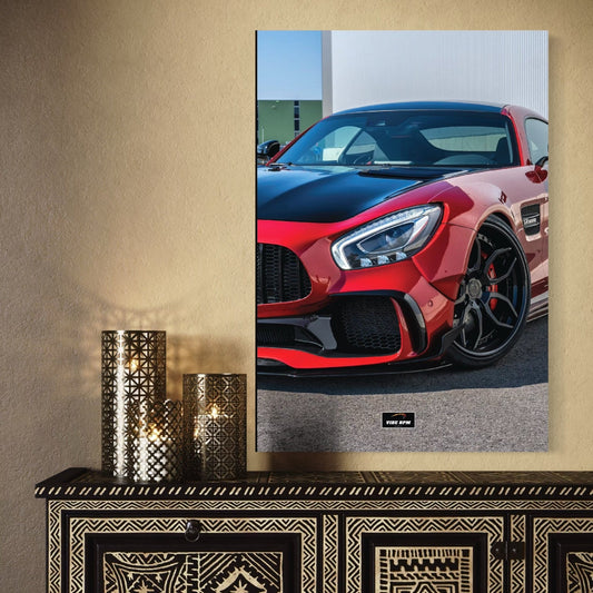 Tableau NÉON Mercedes AMG GT S