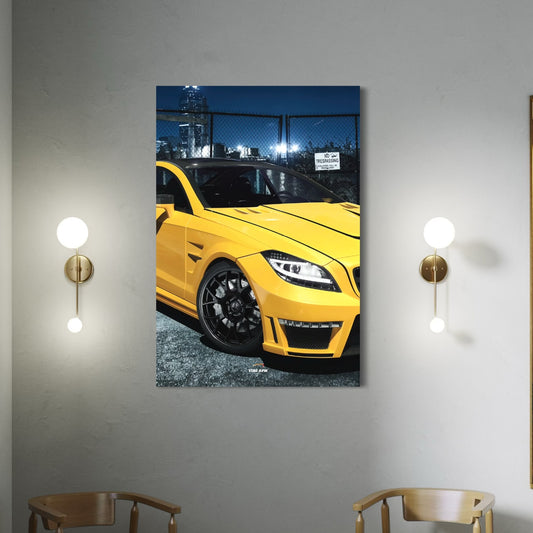 Tableau NÉON Mercedes AMG CLS 63S