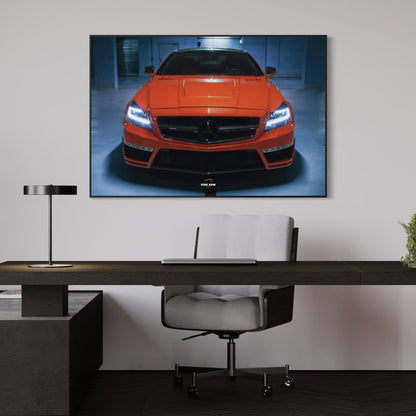 Tableau NÉON Mercedes AMG CLS 63S