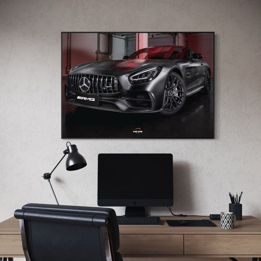 Tableau NÉON Mercedes AMG GT R