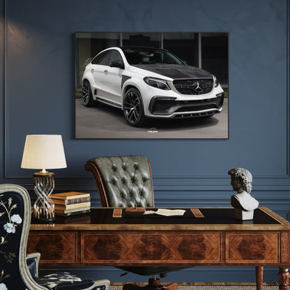 Tableau NÉON Mercedes AMG GLE 63S