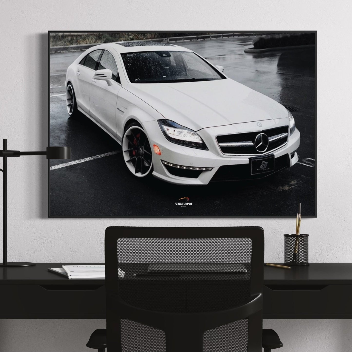 Tableau NÉON Mercedes AMG CLS 63S
