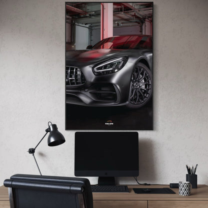 Tableau NÉON Mercedes AMG GT R