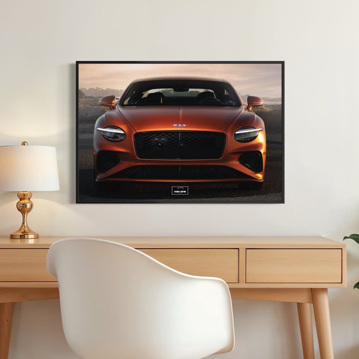 Tableau NÉON Bentley Continental GT Mulliner