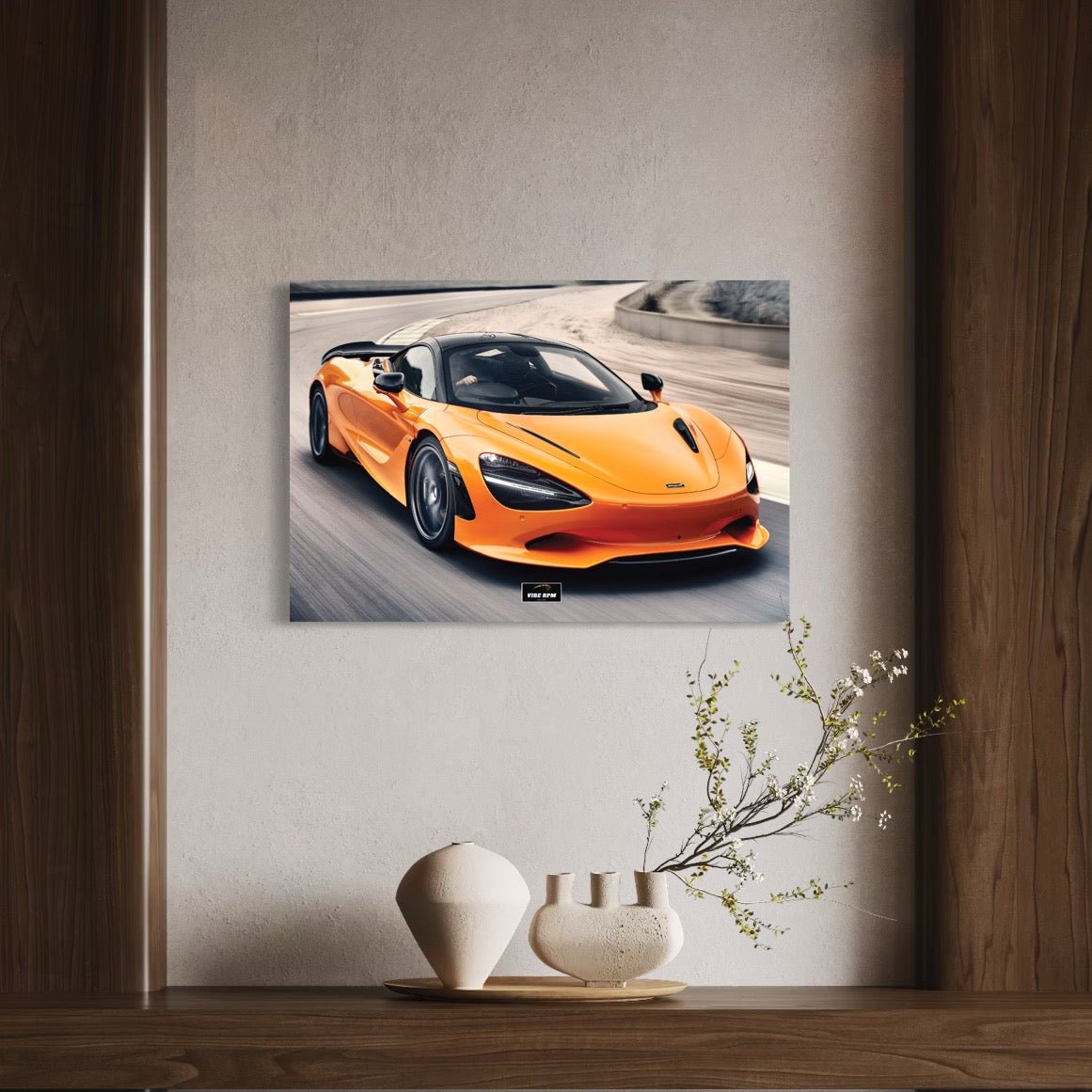 Tableau NÉON Novitec McLaren 750S