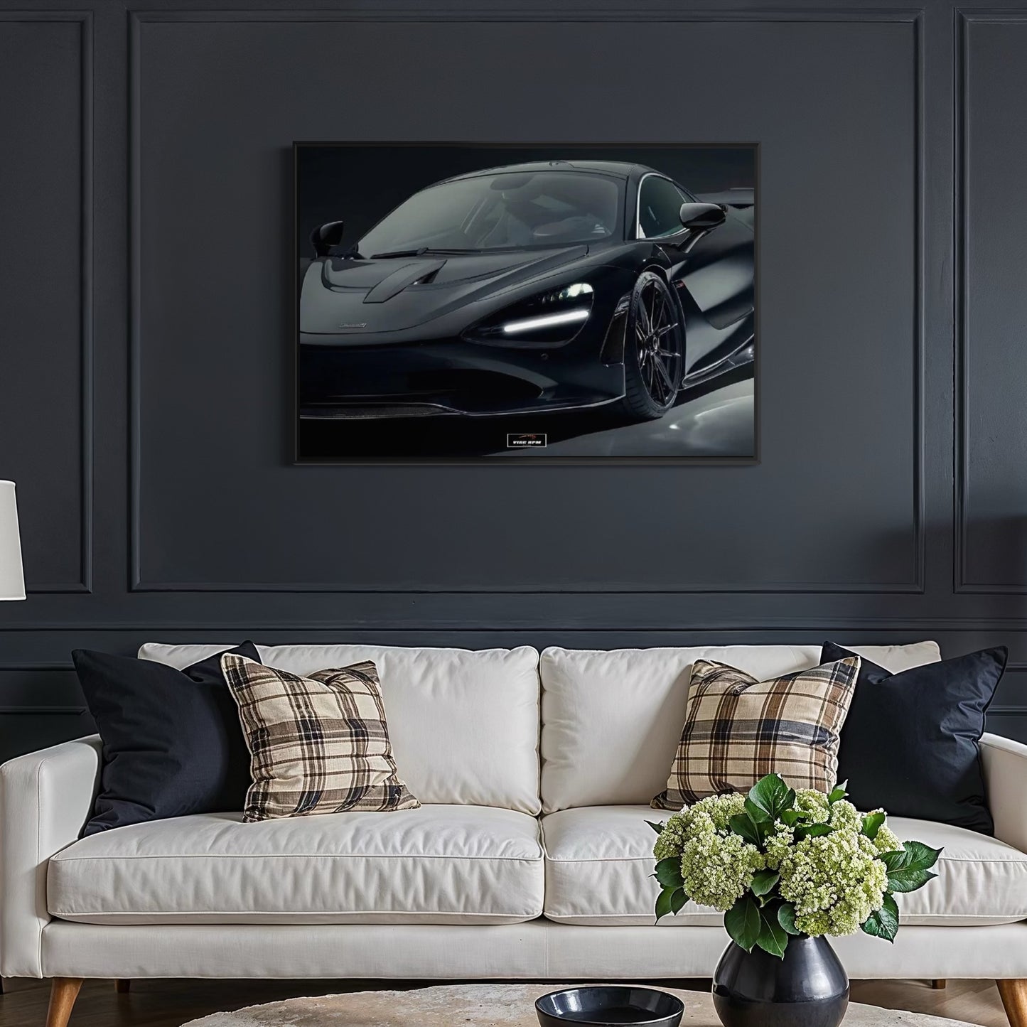 Tableau NÉON Novitec McLaren 750S