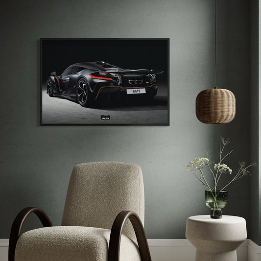 Tableau NÉON McLaren W1