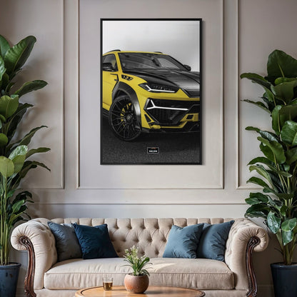 Tableau NÉON Lamborghini Urus