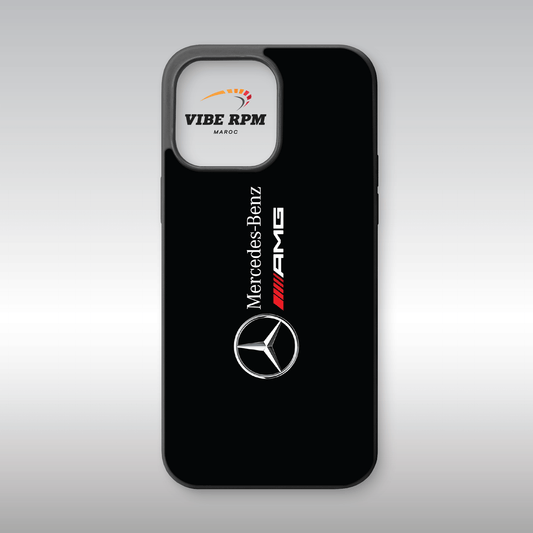 Coque téléphone Mercedes-Benz AMG VibeRPM, design sportif et luxueux, finition matte, silicone premium, protection anti-chocs, livraison gratuite