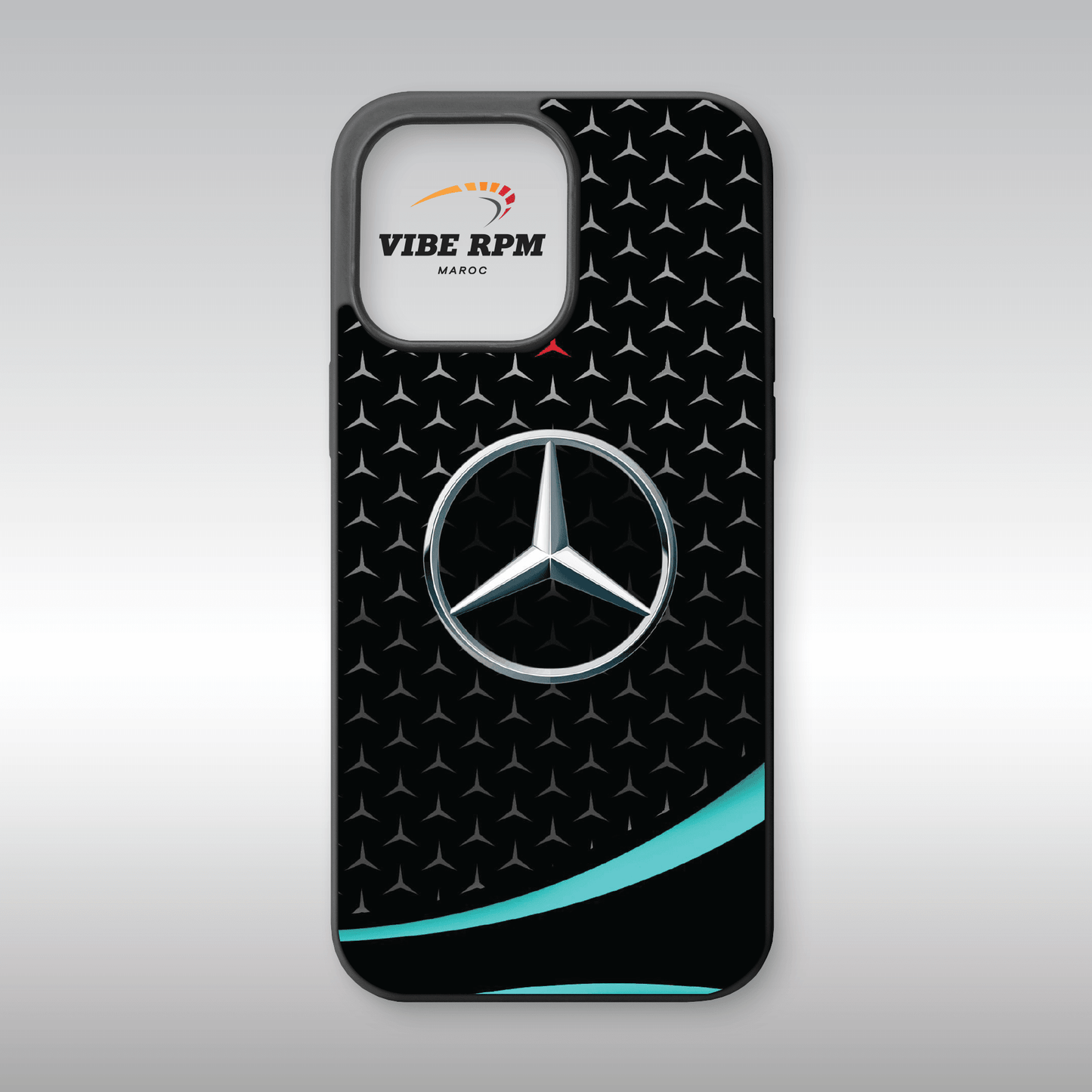 Coque téléphone Mercedes VibeRPM, design élégant, finition matte, silicone premium, protection anti-chocs, livraison gratuite