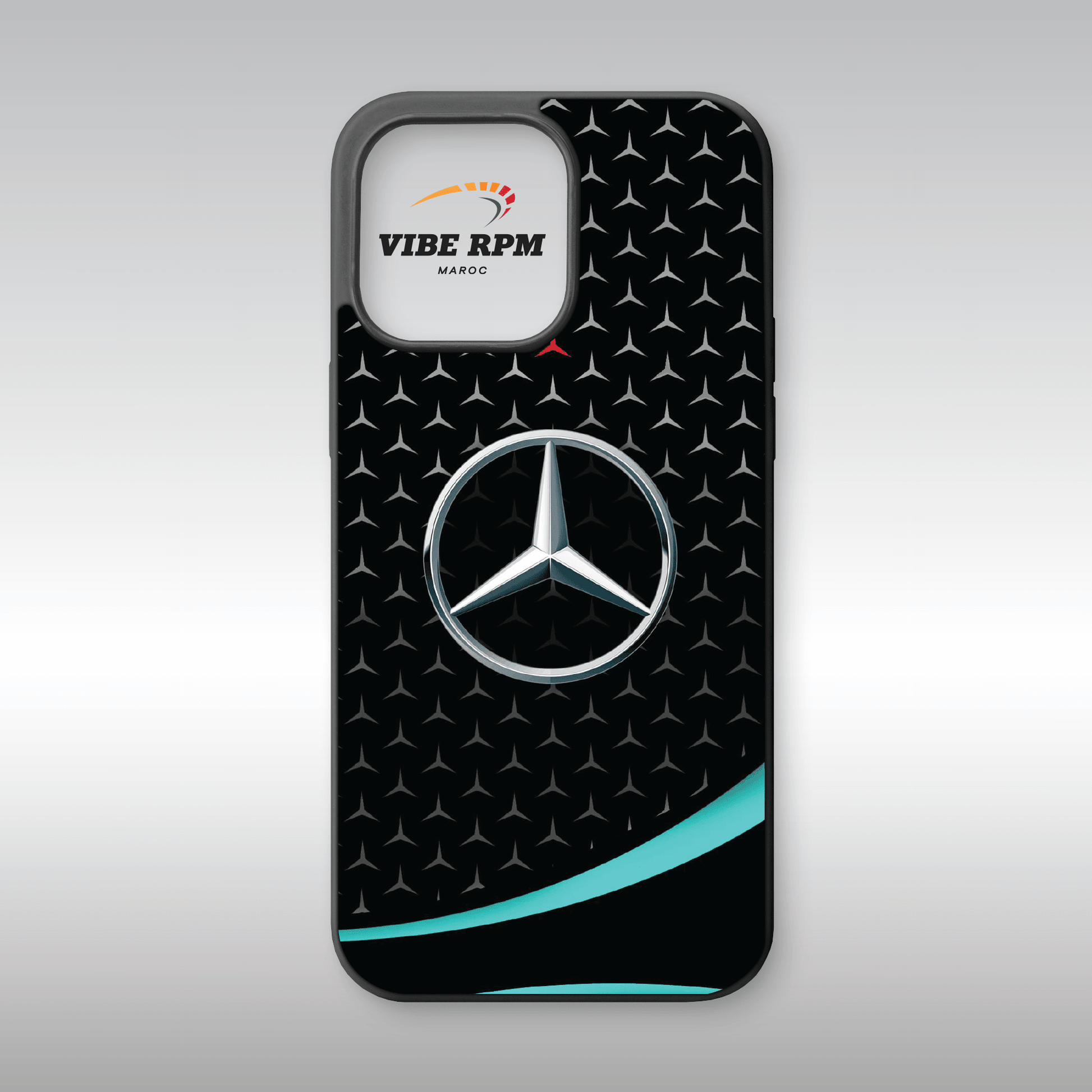 Coque téléphone Mercedes VibeRPM, design élégant, finition matte, silicone premium, protection anti-chocs, livraison gratuite