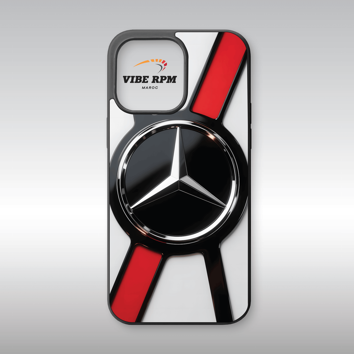 Coque téléphone Mercedes VibeRPM, design moderne et élégant, finition matte, silicone premium, protection anti-chocs, livraison gratuite