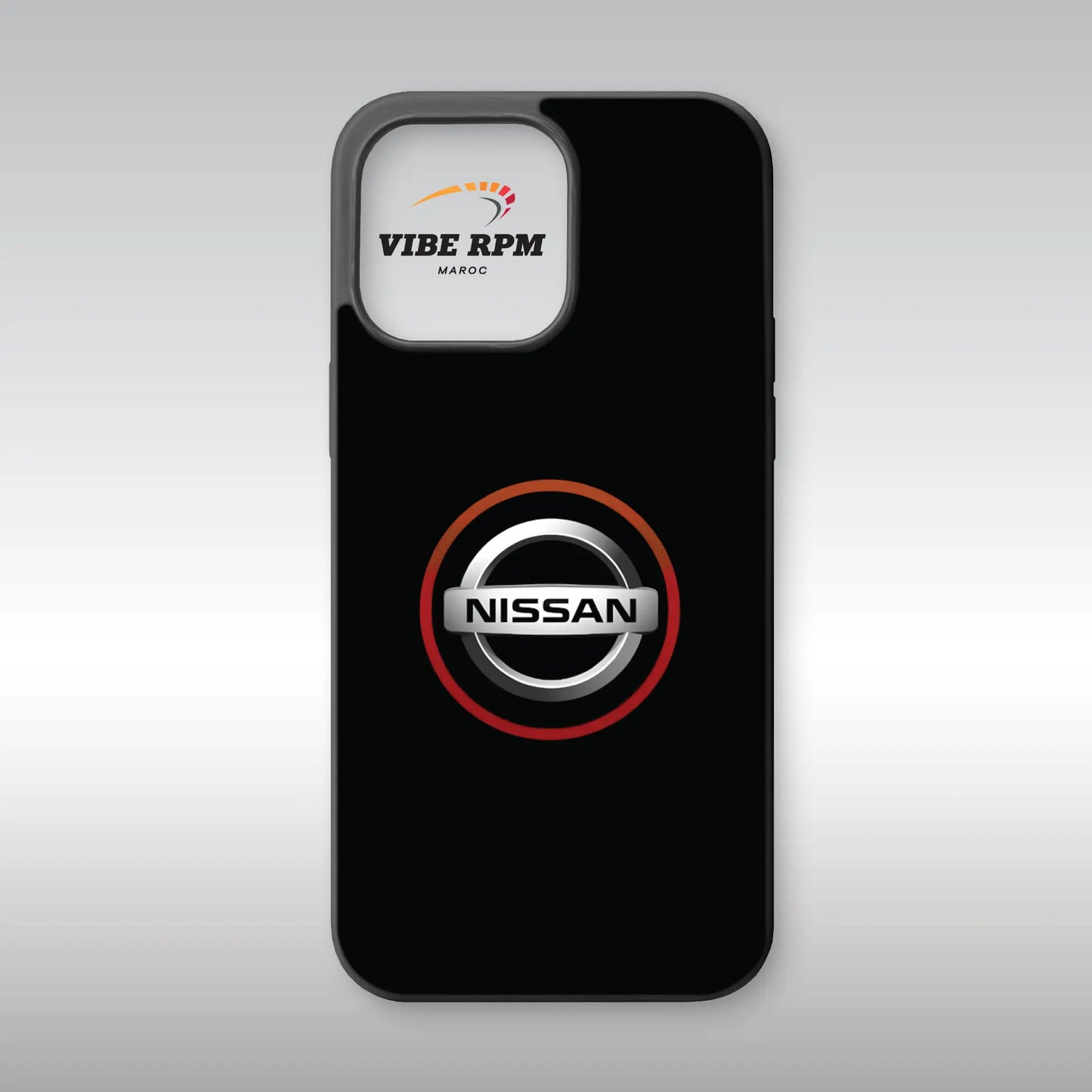 Coque téléphone Nissan VibeRPM, design moderne et sportif, finition matte, silicone premium, protection anti-chocs, livraison gratuite