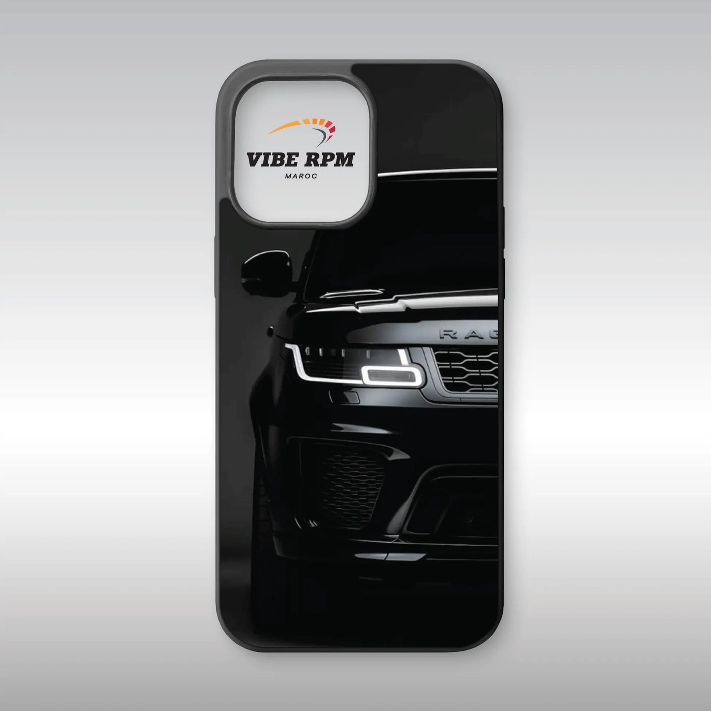 Coque téléphone Range Rover VibeRPM, design luxueux et robuste, finition matte, silicone premium, protection anti-chocs, livraison gratuite