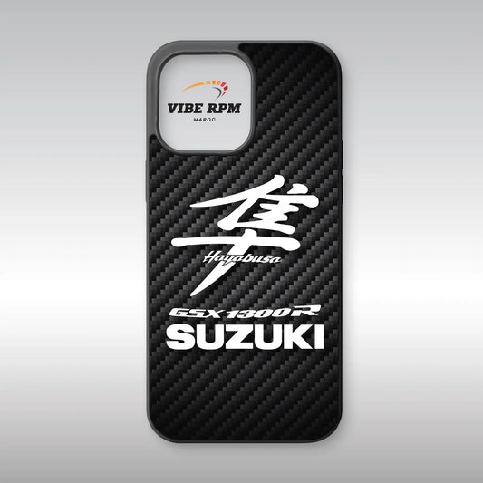 Coque téléphone Suzuki GSX 1300R VibeRPM, design moto sportive, finition matte, silicone premium, protection anti-chocs, livraison gratuite