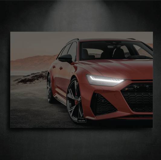 Tableau NEON Audi RS6