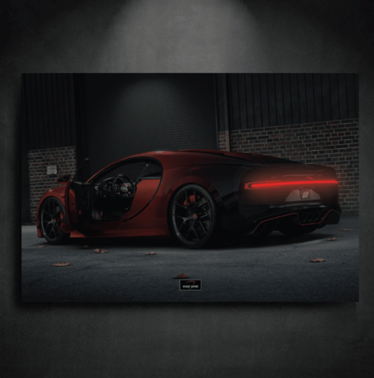 Tableau NÉON Bugatti Chiron
