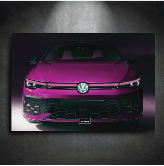Tableau NEON Volkswagen Golf 8 GTI