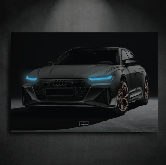 Tableau NEON Audi RS6