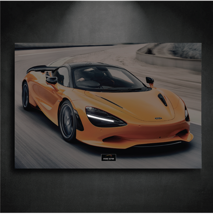 Tableau NEON Novitec McLaren 750S