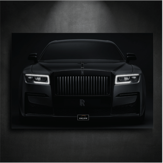 Tableau NEON Rolls-Royce Ghost Prism