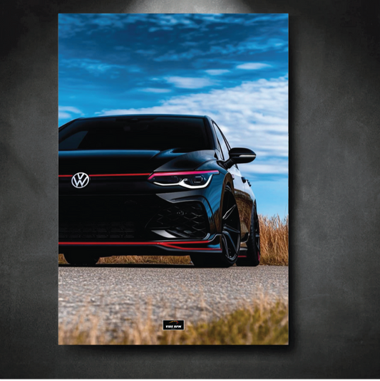 Tableau NEON Volkswagen Golf 8 GTI