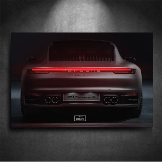 Tableau NEON Porsche 911 Carrera 4S
